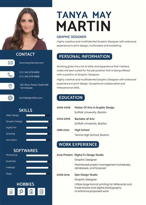 professional cv template free download.